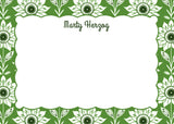 LADIES PERSONALIZED BIG BOHO SUNFLOWER