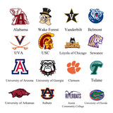COLLEGIATE COLLECTION MONOGRAMMED NOTEPAD WITH LOGO - additional options available
