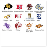 COLLEGIATE COLLECTION MONOGRAMMED NOTEPAD WITH LOGO - additional options available