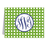 THATCH MONOGRAMMED FOLDOVER - additional colors available