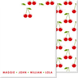 LADIES PERSONALIZED CHERRY ON TOP NOTECARD
