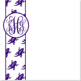COLLEGIATE COLLECTION MONOGRAMMED NOTEPAD WITH LOGO - additional options available