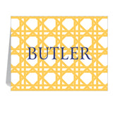 OPEN WICKER PERSONALIZED FOLDOVER -additional colors available