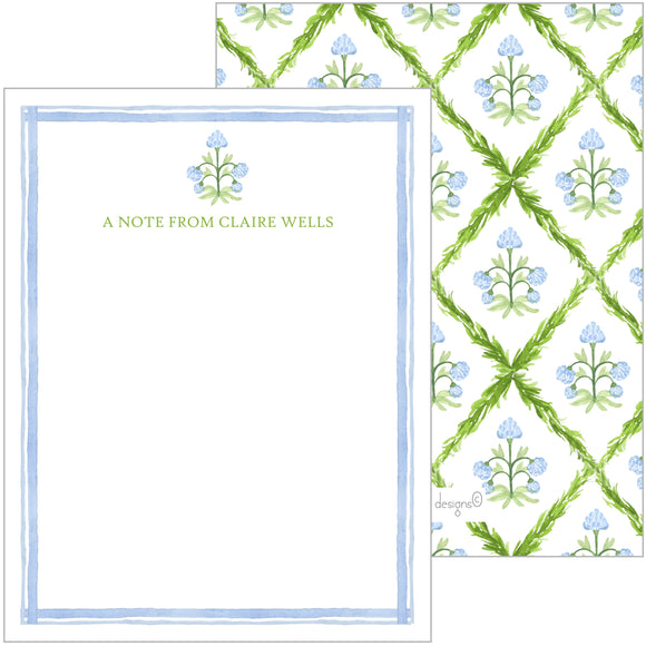 LADIES WILTED FLEUR NOTECARD