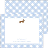 BABY DACHSHUND NOTECARD