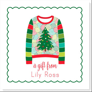 SWEATER WEATHER CHRISTMAS TAG