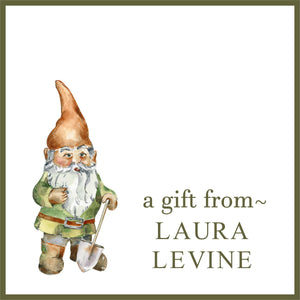 Garden Gnome gift tag