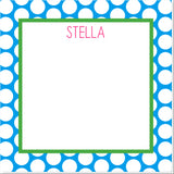 HAPPY POLKA DOT NOTEPAD - additional colors available