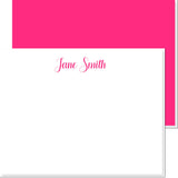 PLAIN JANE LADIES PERSONALIZED NOTECARD - additional colors available