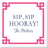 SIP SIP HOORAY GIFT TAG - additional colors available