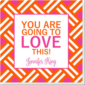 "YOU ARE GOING TO LOVE..." GIFT TAG