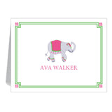 PERSONALIZED ELEPHANT FOLDOVER